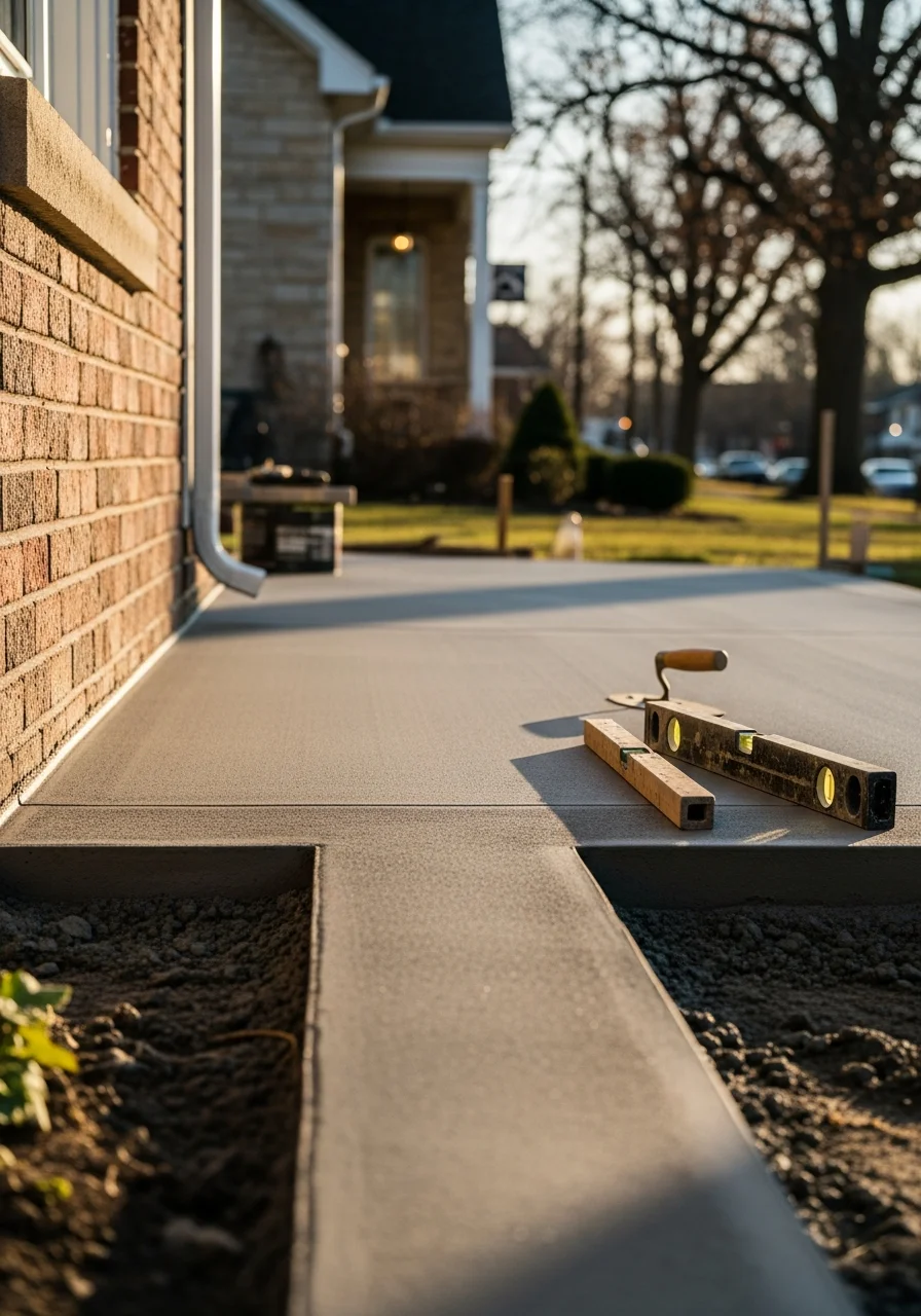Close-up of quality workmanship on a Bardstown property's exterior detail.